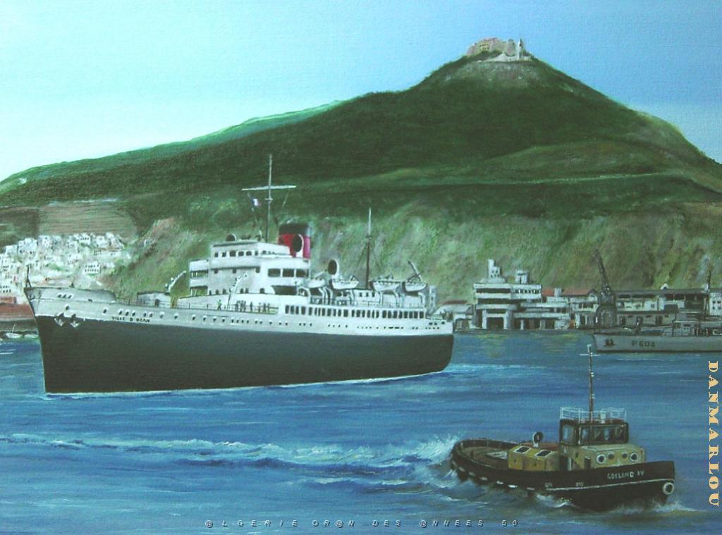 LE GOELAND IV ET LE VILLE D ORAN.JPG